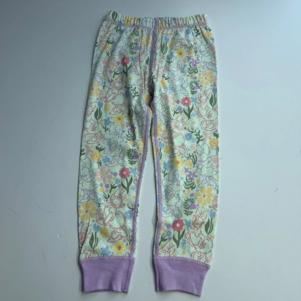 New Disney Store Minnie Mouse Daisy Pajama Pals 3T Girls Two Piece Sleepwear set